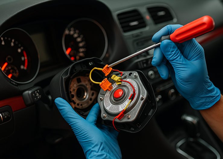 Araç airbag tamiri ve beyin arıza tespiti - Şimşek 34 oto elektrik elektronik servisi