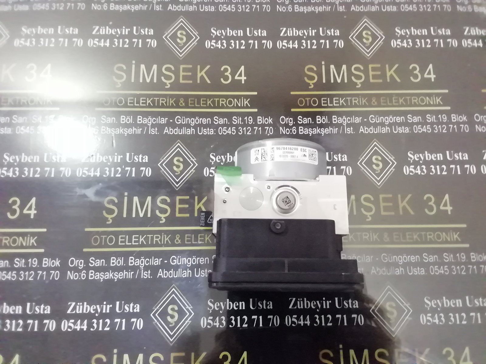 PEUGEOT 208 2011 MODEL ABS BEYNİ 9678416280