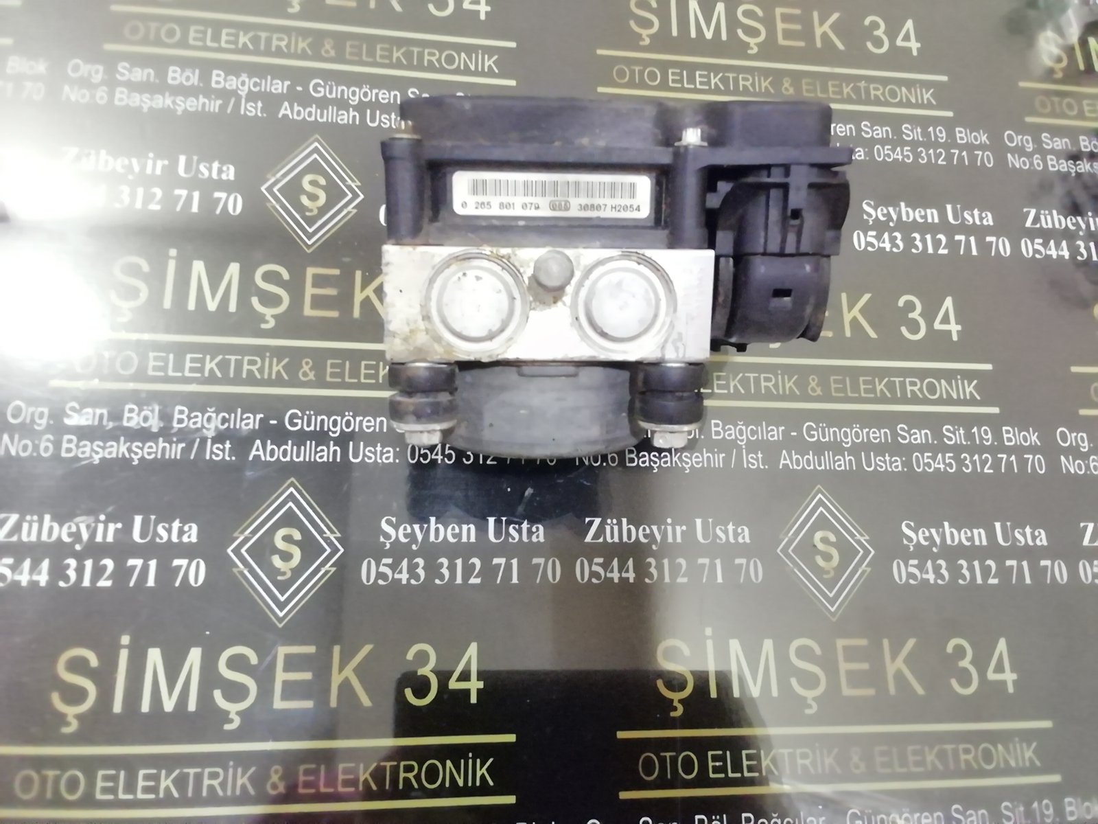 0265801079 Peugeot Bipper Abs Beyni