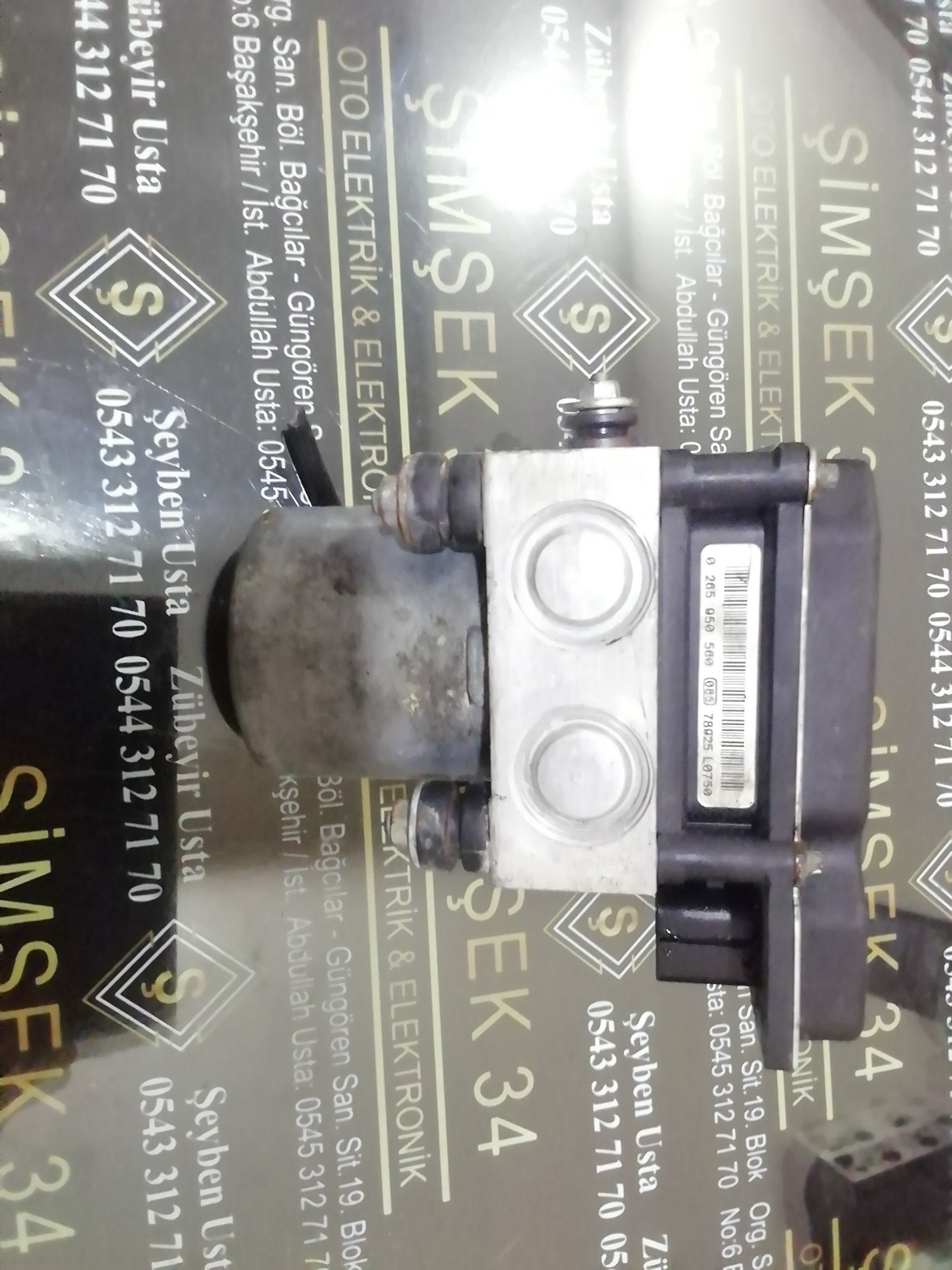 CITROEN C4 PEUGEOT 308 ABS BEYNİ 0265950560