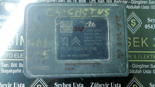 Peugeot Citroen C4 208 301 Abs Beyni 10.0915 3954.3 9817031680 6.